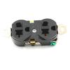 Double Industrial Plug Socket 20A 125V Double Industrial Plug For Commercial Industrial Locations E-09 Generator Socket