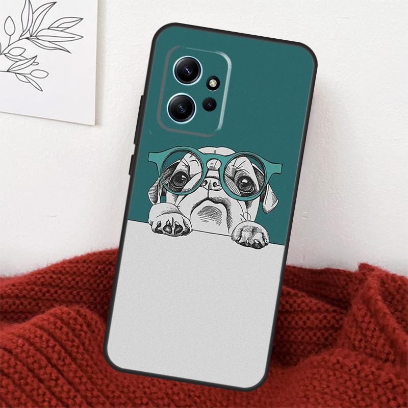Süße Mops Hund Hülle Für Xiaomi Redmi Note 13 10 11 12 14 15 Pro Plus Hülle Für Redmi 15 15C 14C 10C 12C 13C
