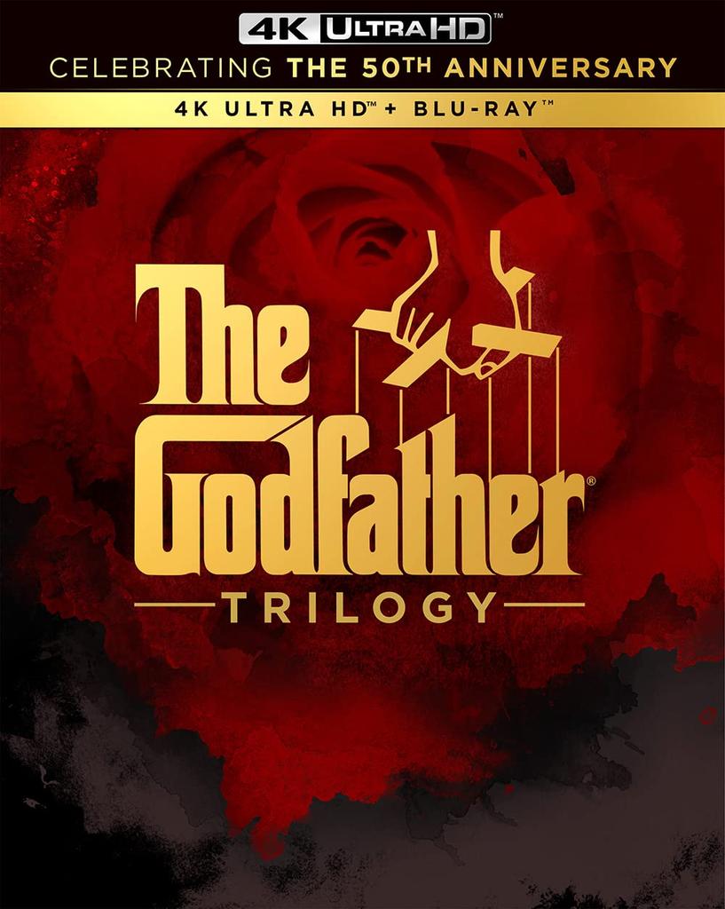 Kmotr Trilogie 50. výročí 4K Ultra HD Set ULTRA HD + Blu-ray [4K + Blu-ray]
