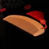 Traditional craft peach wood comb