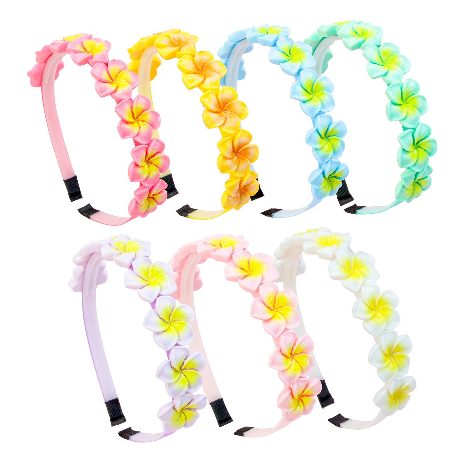 

Cute Girls Flower Headbands Kids Plastic Teeth Hairbands Headband Children Foral Hairband Women Girls Hair Accessories