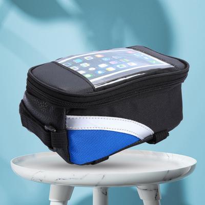Accessori multifunzionali resistenti all'usura Borsa frontale da ciclismo con cerniera Design per esterno