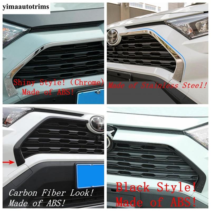 Upper Front Grille ect Screening Mesh Front Grille ert Net Protective Cover Strip For TOYOTA RAV4 RAV 4 XA50  - 2024