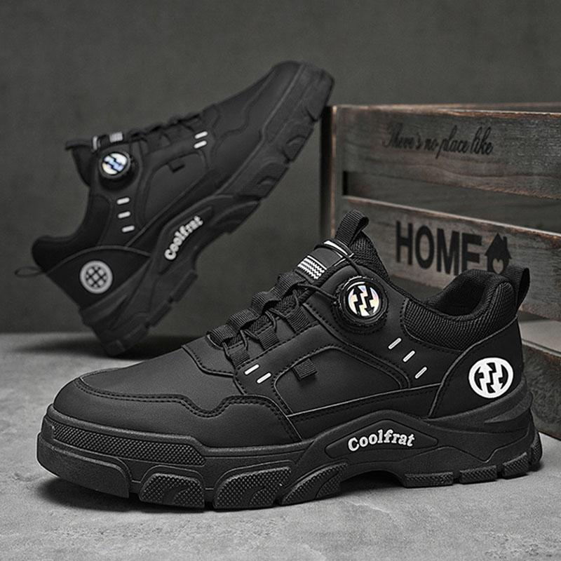 

Мужские кроссовки Oulylan Дышащая рабочая обувь Модные кроссовки на толстой подошве Противоскользящие белые повседневные кеды для скейтборда Ботильоны 44