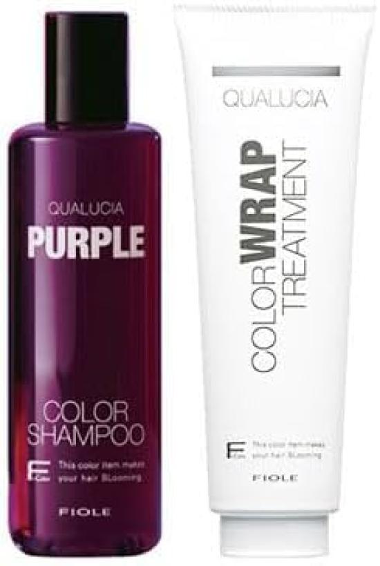 

Fiole Qualcia Color Shampoo Purple 250ml & Qualcia Color Wrap Treatment 240g