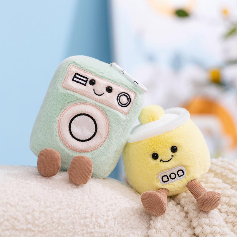Hobby Home Appliance Miniatures: Air Conditioner, Washing Machine, Hair Dryer, Rice Cooker, Stuffed Animal Doll, Plush Toy Pendant