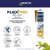 Mastic Colle - BOSTIK - PU811 - 300 Ml - Haute Performance - Faible En Isocyanate