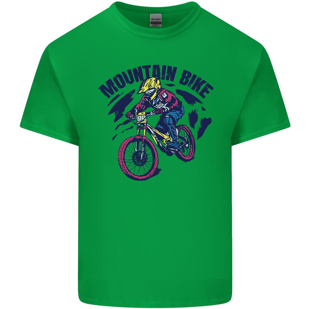 Cycling Mountain Bike Bicycle Cyclist Mtb Unisexs Light Cotton Tshirt