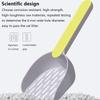 Cat Litter Scoop with Base Plastic Self Cleaning Cat Litter Shovel Cat Toilet Cleaning Tool Lightweight Manure Cleaner Cat Litte