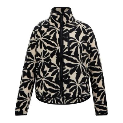 Womens/Ladies Frankie Abstract Floral Full Zip Fleece Jacket