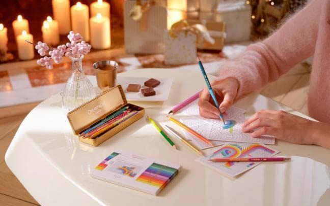 Caran Coloring Postcard Color Treasure 2022 Limited A6 d'Ache CC0454-022