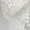 Versatile Retro Women's Lace Scarf Korean Version of Literary Embroidered Flower Neck Protection Scarf Long Female Headscarf