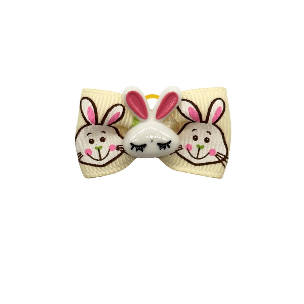 50/100 Stück HundeSchleifen Oster-Diamant-Hase Für Hunde Haarschleifen Für Hunde Haustiere HaarAccessoires Gummibänder HundePflegeZubehör