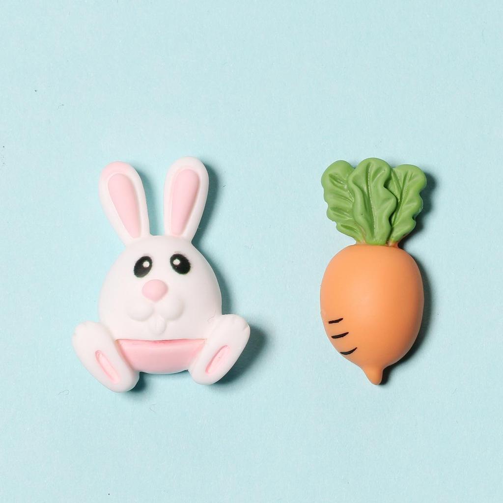 Cartoon Animal Resin Figurines: DIY Jewelry, Hair Accessories, Storage Box, and Phone Case Patches.