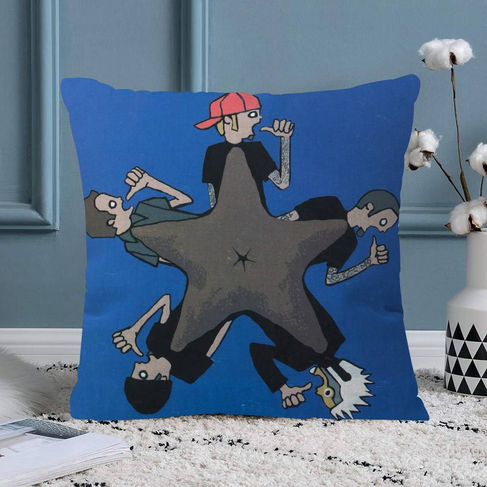 

PC Limp Bizkit Pillow Cushion Cover Pillowcase Living Room Sofa Home Decor Customized 30x30 cm
