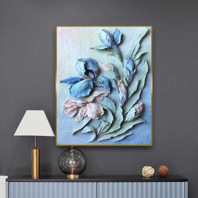 Art Scandinavian Flower Poster Home Decor Canvas Painting Wall Art Posters And Prints Wall Pictures For Living Room Decoration