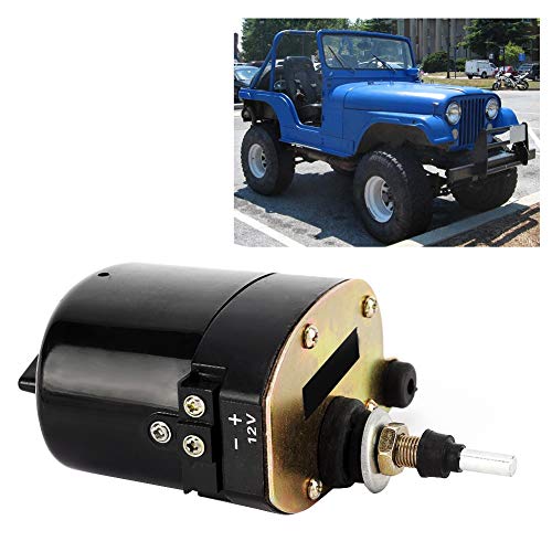 KIMISS Windshield Wiper Motor for Tractors, Mitsuba Windshield Wiper Motor for Tractors, 012873587731000001, Windshield Wiper Motor for Cars, 01287358
