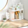 2 Layers Desktop Storage Rack Organizer Detachable Double Layer Dressing Table Cosmetic Storage