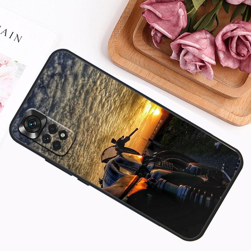 Fashion Motorcycle Man Case For Xiaomi Redmi Note 14 13 12 11 9 10 Pro 9S 10S 11S 12S Redmi 14C 13C 12C 10C Cover