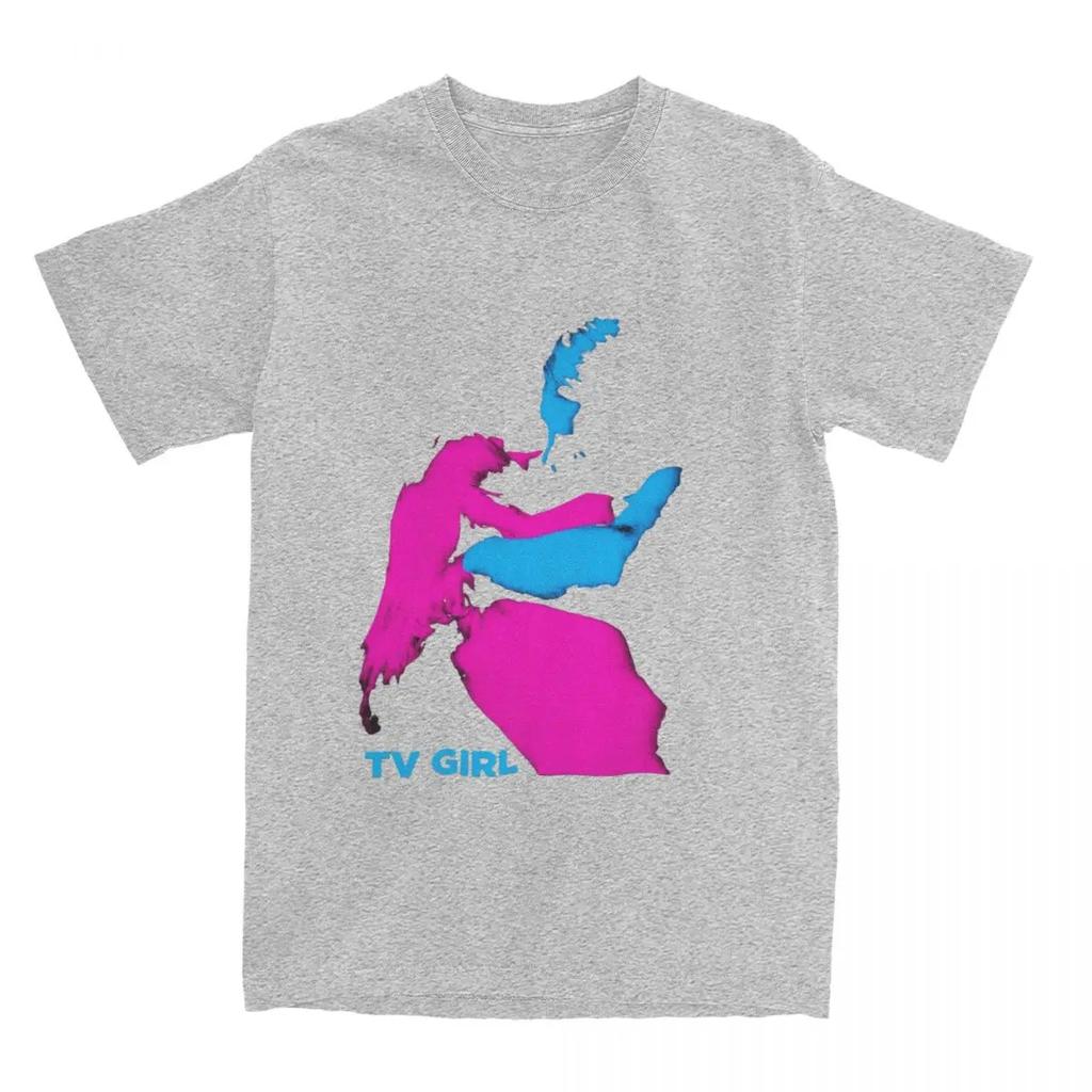 Men Women's TV Girl Who Really Cares Album Shirts Merch Leisure  T Shirt Top Tee Clothes Summer