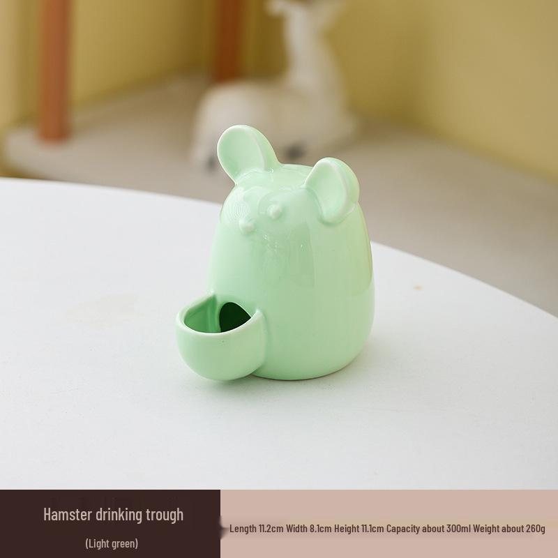 Chladivý keramický úkryt pro křečka: Letní přístřešek a herní domek