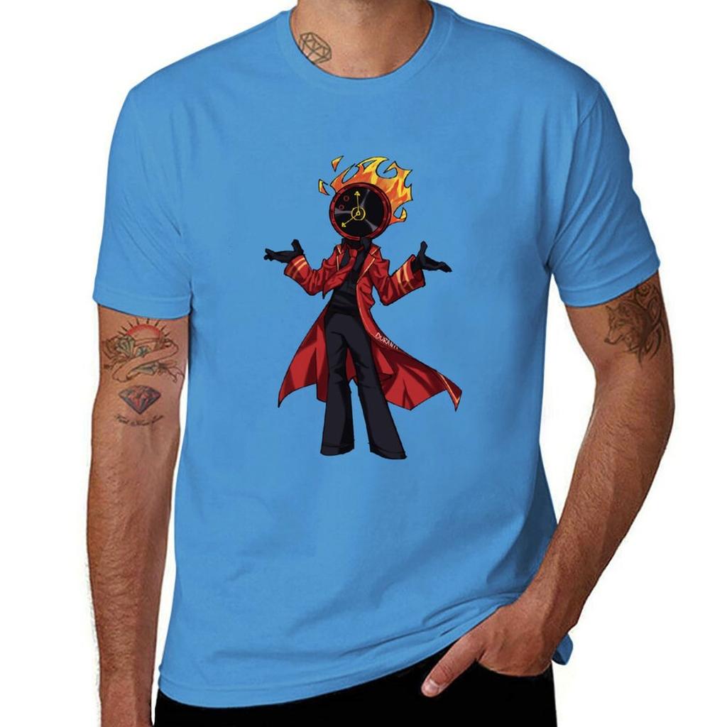 Dante Limbus Company SD T-Shirt Hippie Clothes Short Sleeve Tee Mens Workout Shirts