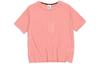 T Shirts Women's Pink Crew Neck Moderate Straight Fit 848741-644