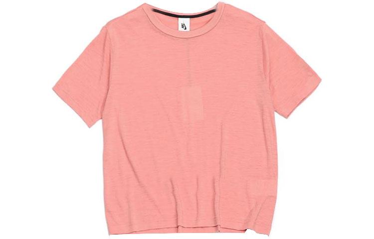 

Nike T Shirts Women s Pink Crew Neck Moderate Straight Fit 848741-644 M