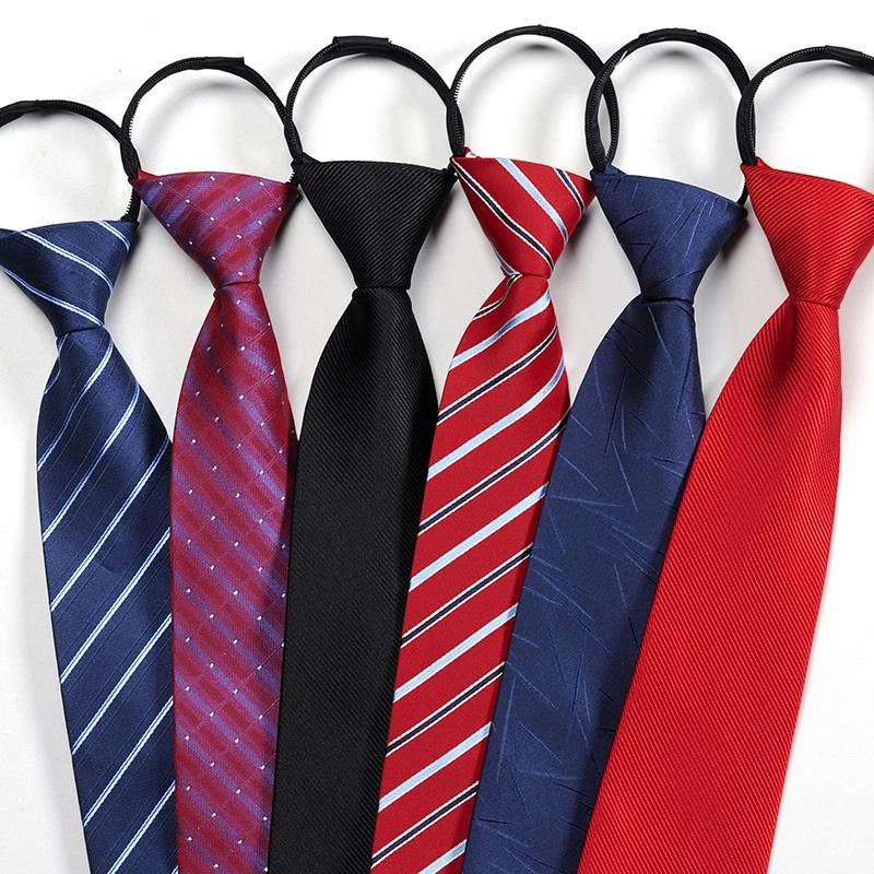Lazy Zipper Tie for Men Formal Business Professional Tie