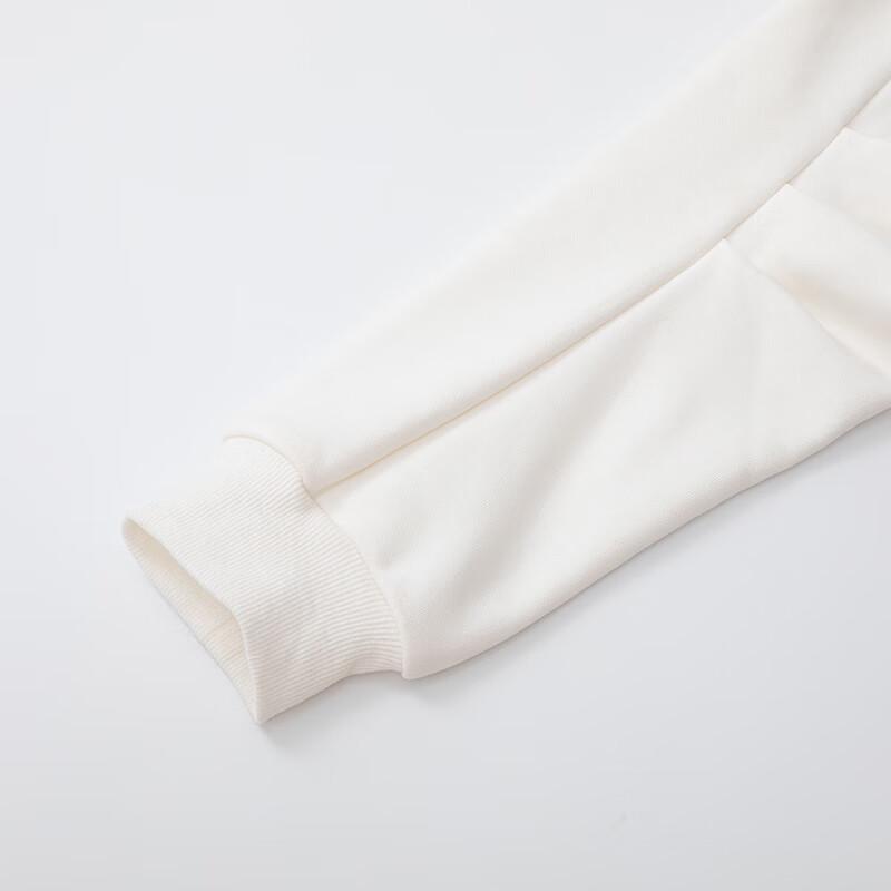 JOY SPEAKER Women's Heart Pattern Fleece-Lined Sweatshirt