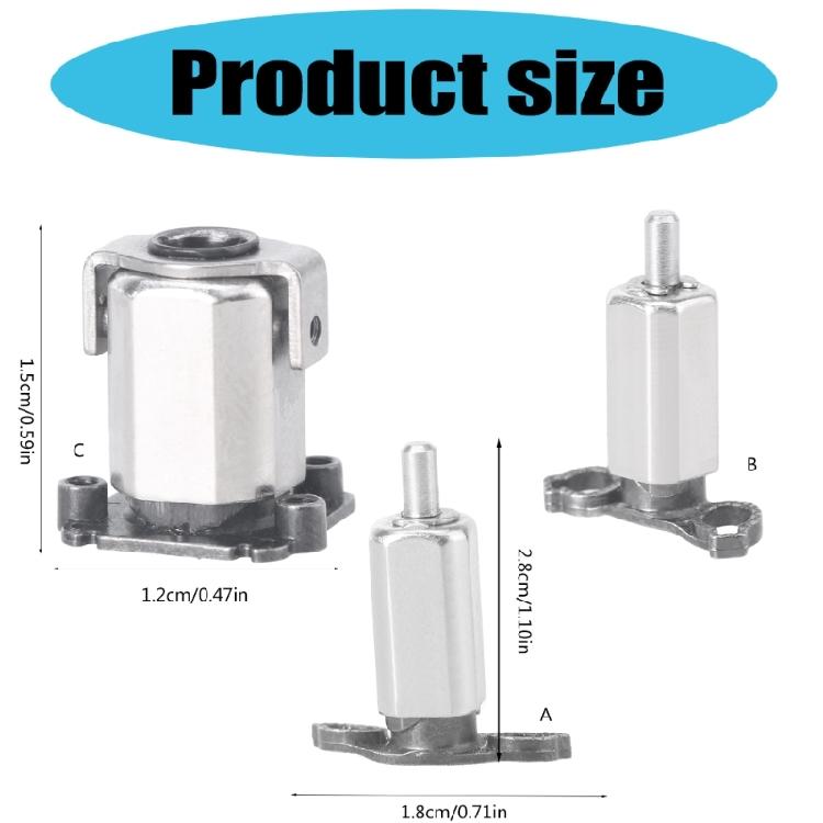 Front Left Right/ Rear Arm Shaft for Yu 3 UAV Motor Arm Shaft Spare Assembly Replacement Accessory Part