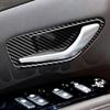 ABS Carbon Fiber Inner Door Handle Cover Trim For Hyundai Santa Cruz -
