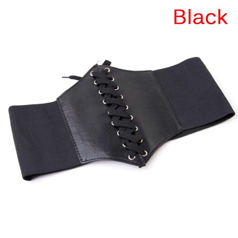 

Cincher 5 цветов пояса широкий пояс кружева дамы под грудью женщин формы корсет чёрный