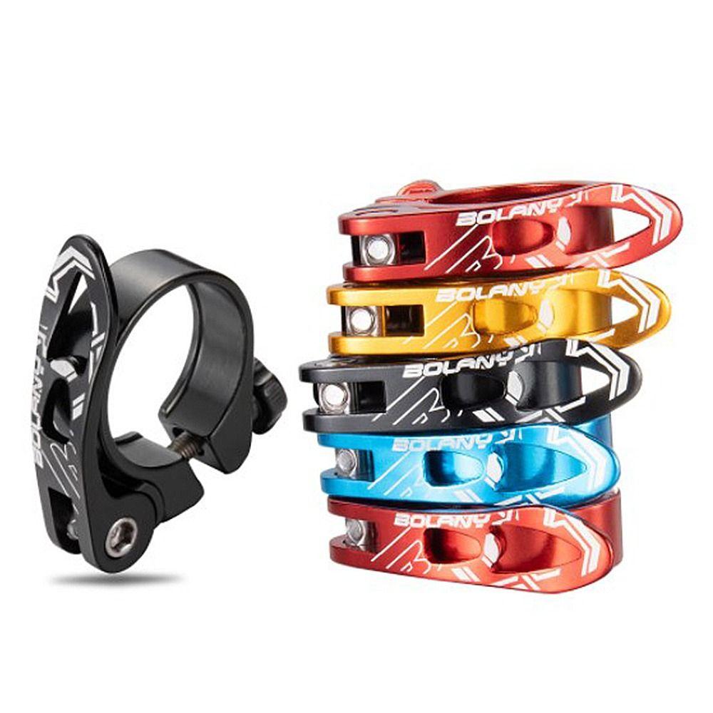 Alloy Road Bike 31.8/34.9mm Bicycle Seatpost Clamps Bike Seat Clamp Quick Release Aluminium
