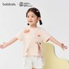Balabala Girls' Hongshan Zoo Cartoon T-Shirt