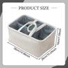 Handwoven Storage Basket Multifunction Sturdy with Handles Organizer for Towels Living Room