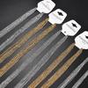 10pcs/Set Stainless Steel O Chain For Men Women,Gold/Silver Color Luxury Noble Necklace, Fashion Jewelry Gifts