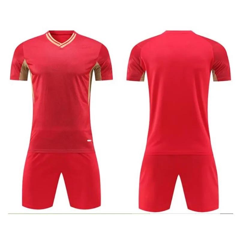 Adult Kids Football Jersey Men Boy Customize Soccer Uniforms Kit Futsal Sportswear Training Tracksuit Child