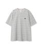 CGP Multi-Stripe Short Sleeve T-Shirt - Ivory