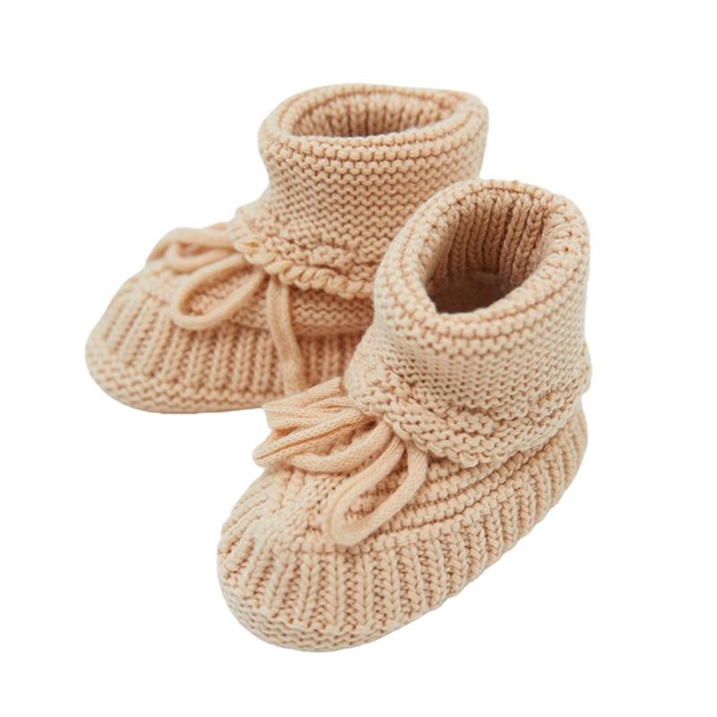 Handicraft Knitted Thermal Baby Shoes Soft First Walking Shoes for Baby Infant Prewalker Shoes Footwear Breathable