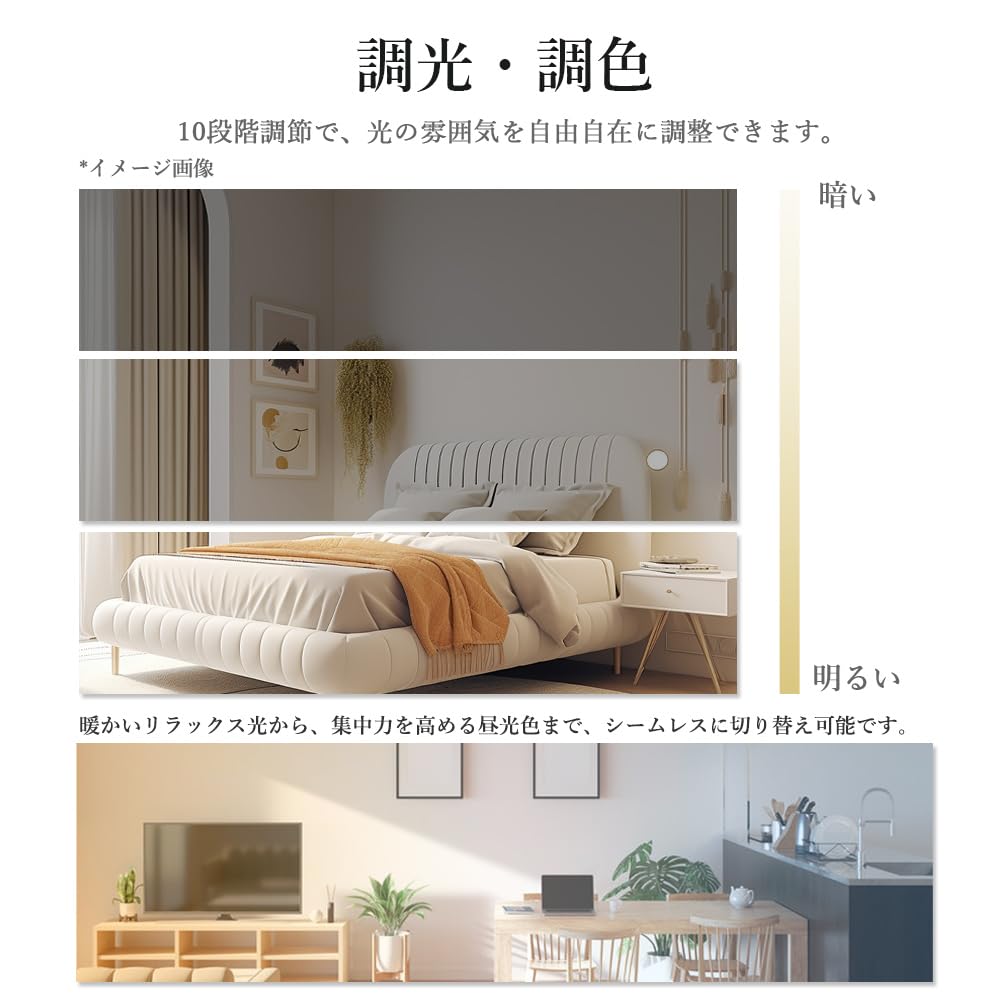 LED Ceiling Fan Light, Suitable for 8-10 Tatami Mats (8-10 Tatami Mats), Oscillating Ceiling Light, Fan Circulator, Color and Dimming, Airflow