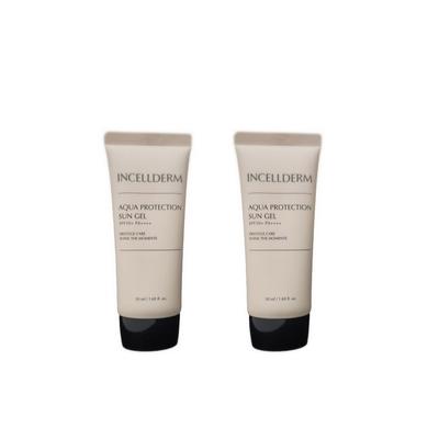 Sun Cream (Sun Gel) 50+ PA++++ Free Gift How To Use Moisturizing Power Smooth Skin Hypoallergenic Wonbin Cosmetics 100ml, 2 Pieces