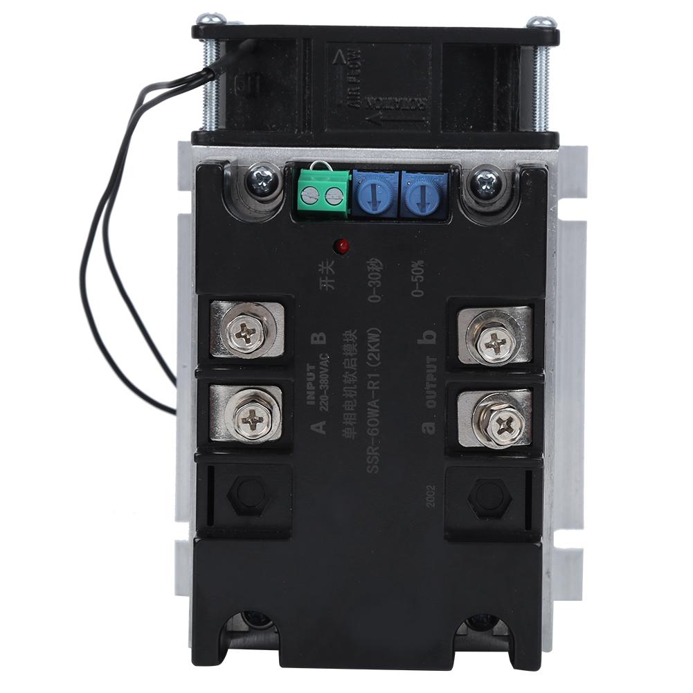 Płyta startowa silnika Akcesorium elektryczne Mosiężna podstawa Jednofazowa 2-fazowa do pompy wodnej Wentylator(Moduł