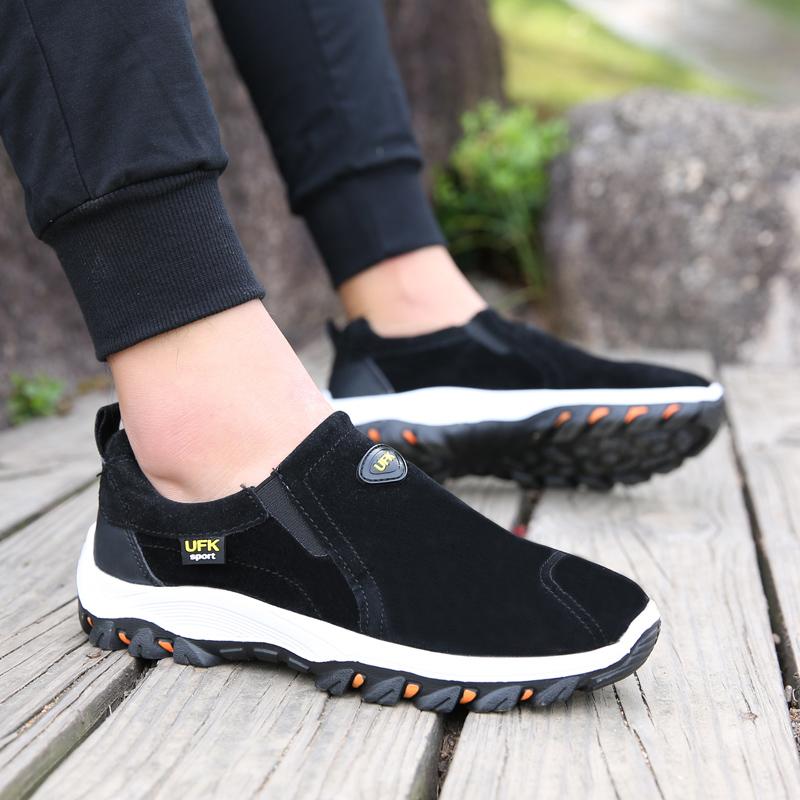 39-48 Herren Ultraleicht Große Größe Casual Outdoor Freizeitschuhe Leichte Wanderschuhe Halbschuhe