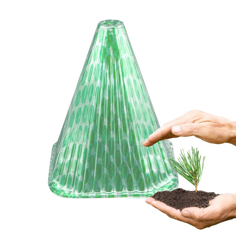 1Pcs Plant Cloche Reusable Plant Bell Cover Multifunctional Plant Cover Guard Protect Plants From Birds Slugs Frost