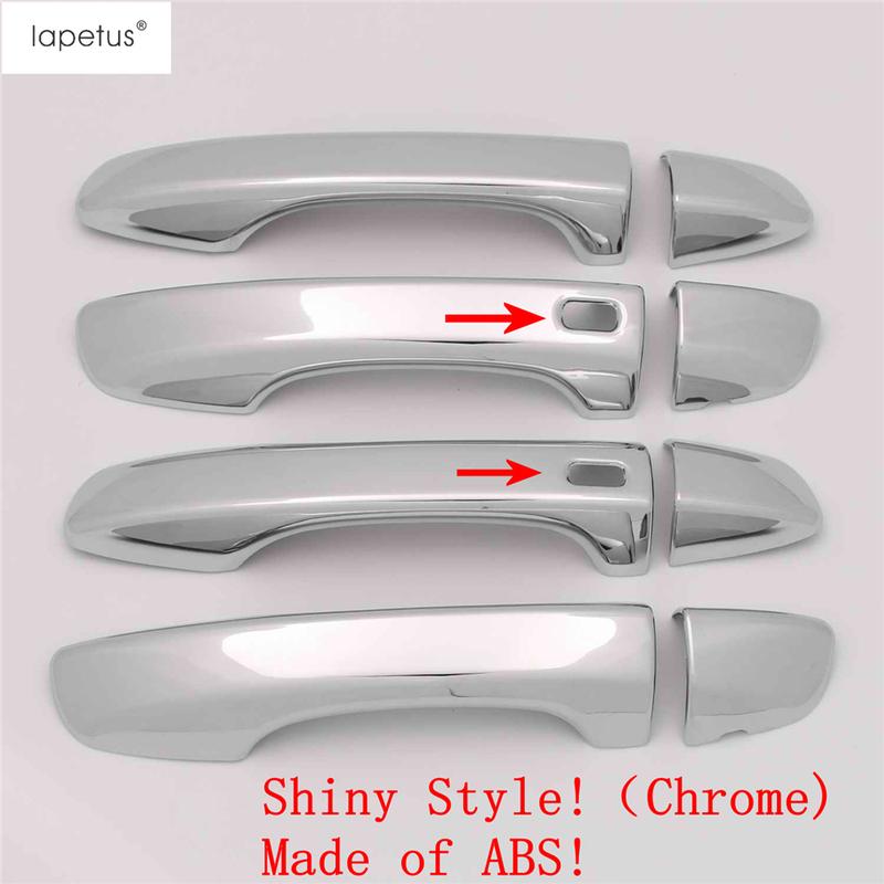 Car Door Handle Molding Decoration Cover Trim Fit For Volkswagen VW Tiguan MK2 2016 -  ABS Chrome / Carbon Fiber Accessories