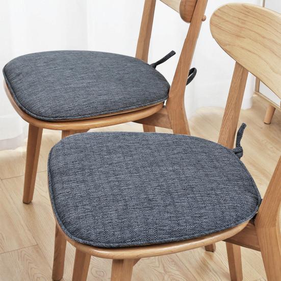 Winter Seat Cushion Stuffed Anti-slip Bottom Detachable Slow Rebound Pressure Relief Seat