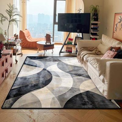 Modern Abstract Non-slip Carpet for Live Room Big Size Soft Bedroom Decoration Rug Easy Cleaning Sofa Table Mat Customizable