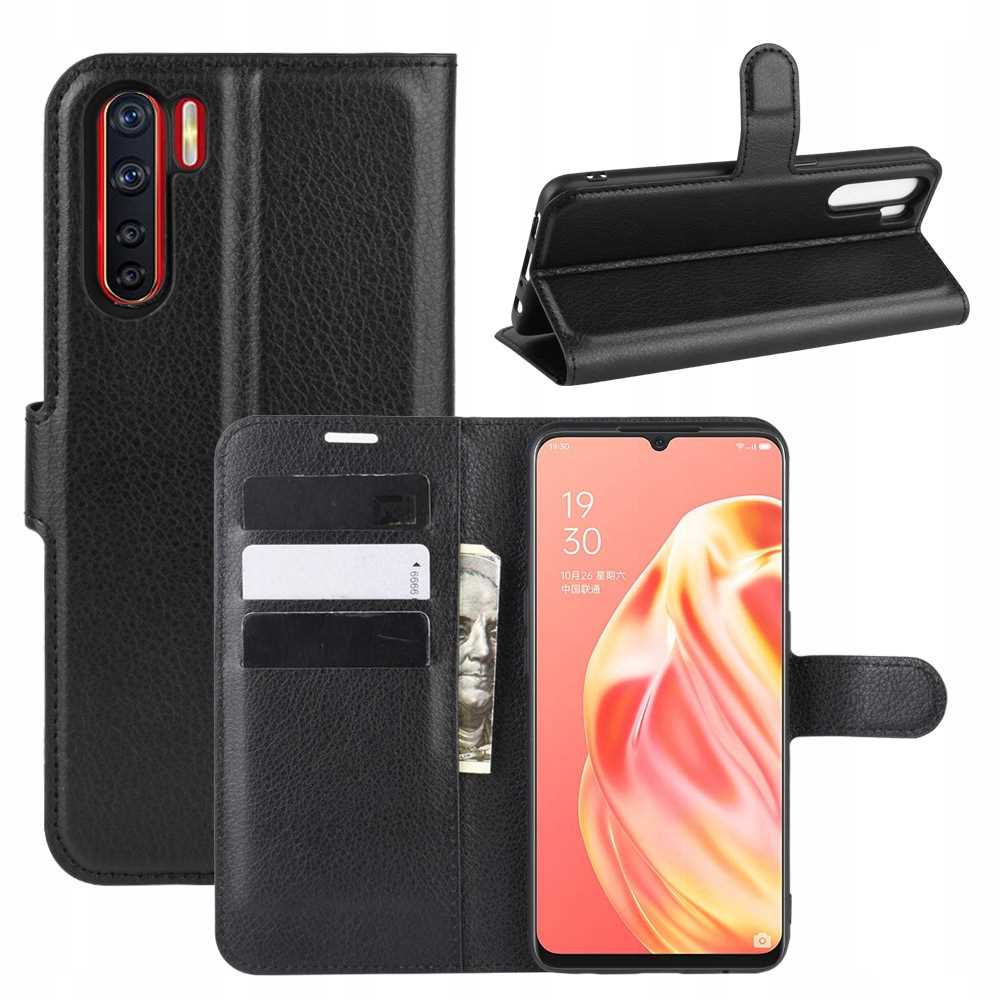 Litchi Oppo Reno 3 / A91 Black