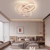 Hot Modern Led Ceiling Lights For Living Room Bedroom Study Room Decoration Led Ceiling Lamp Smart Home Alexa Black/Chrome/Gold